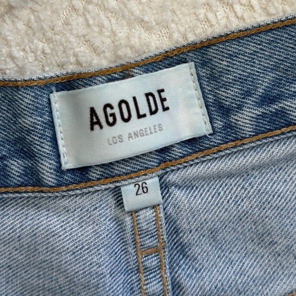 AGOLDE 90’s Ripped Jeans in Fall Out 26 - Picture 5 of 8